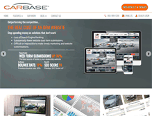 Tablet Screenshot of carbase.com